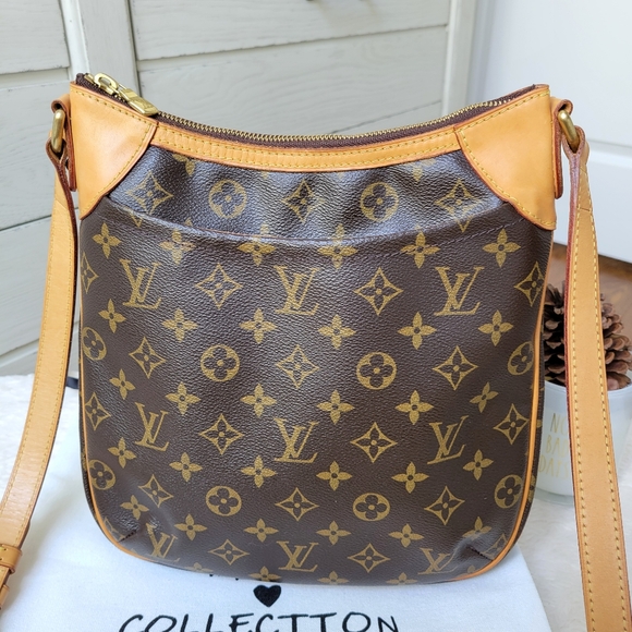 💕DISCONTINUED Very Rare Crossbody LOUIS VUITTON Odeon PM Monogram - Picture 7 of 16